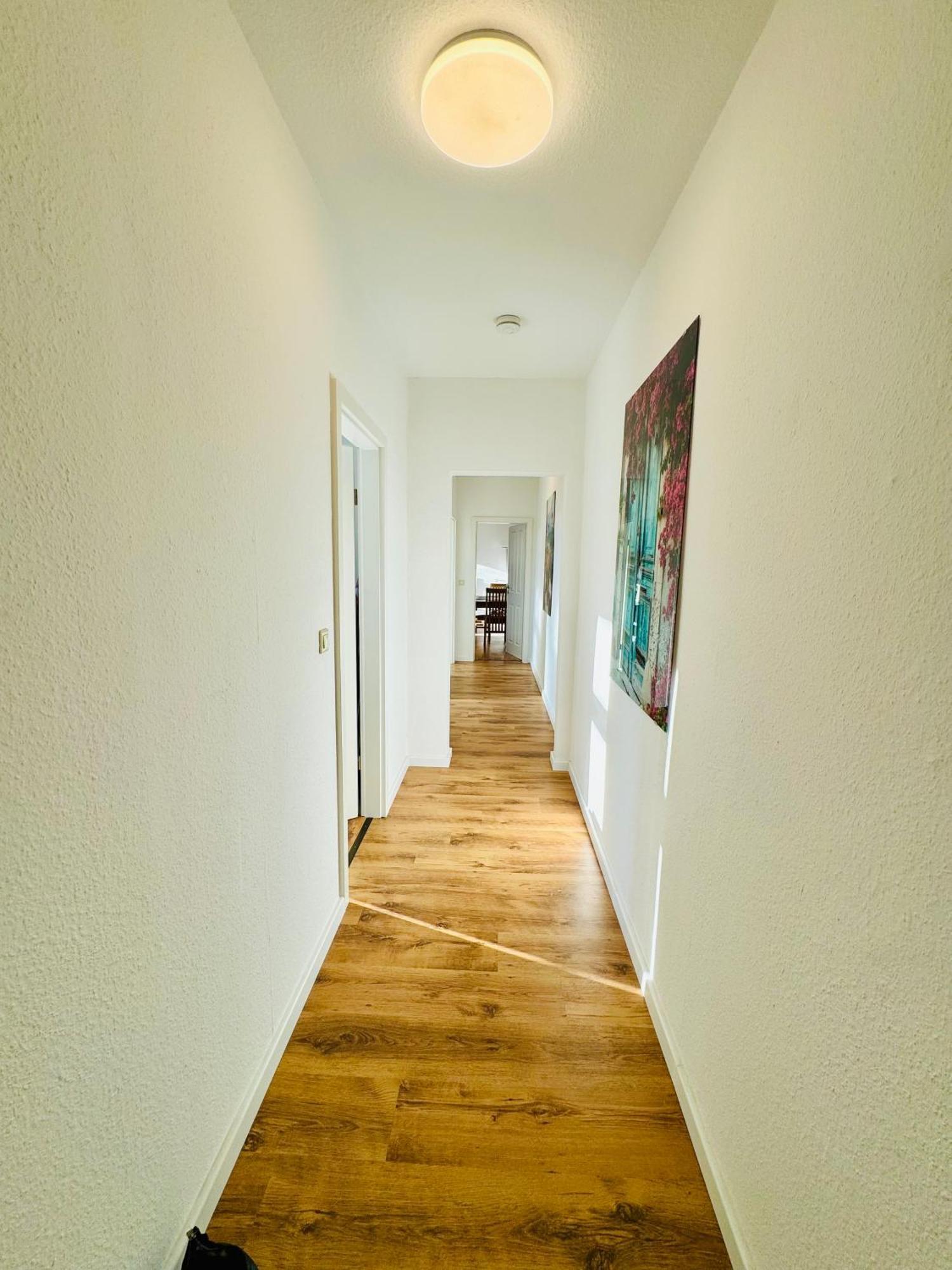 Schicke Wohnung Im Gruenen Hinterhof Schwerin  Kültér fotó
